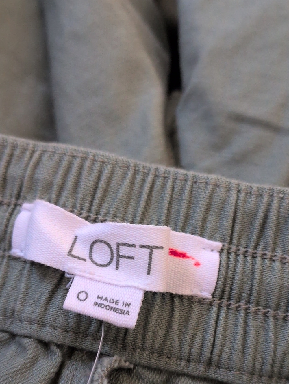 Loft Utility Ankle Pants in Twill 0 - Picture 15 of 16